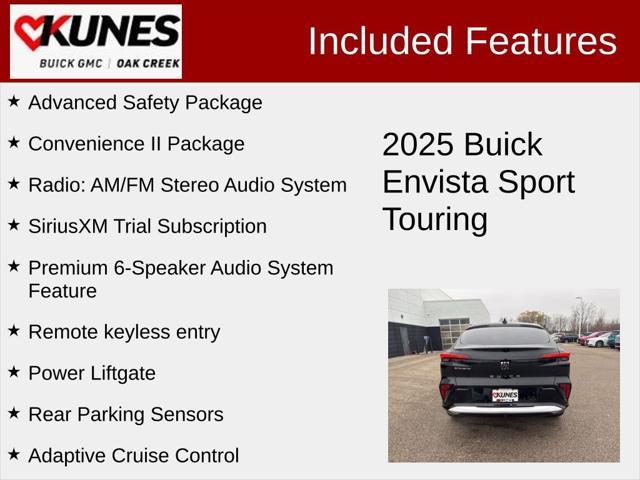 new 2025 Buick Envista car, priced at $27,216