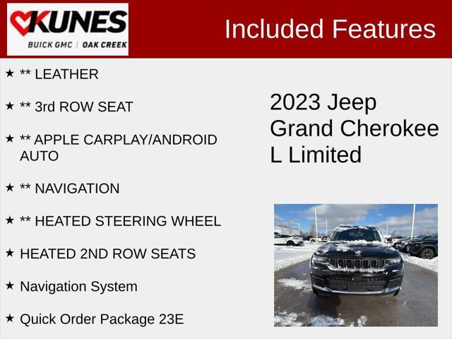 used 2023 Jeep Grand Cherokee L car, priced at $33,910