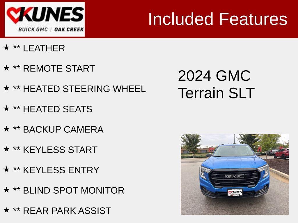 used 2024 GMC Terrain car, priced at $25,957