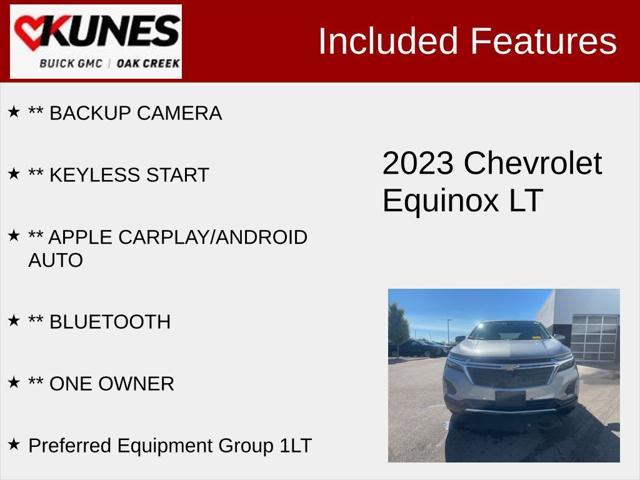 used 2023 Chevrolet Equinox car, priced at $19,985