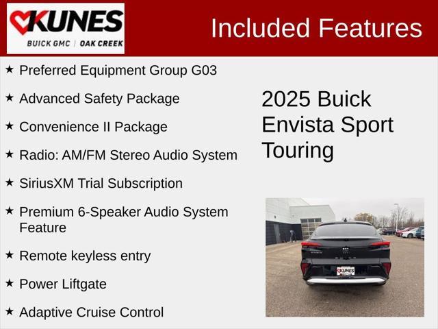 new 2025 Buick Envista car, priced at $27,216