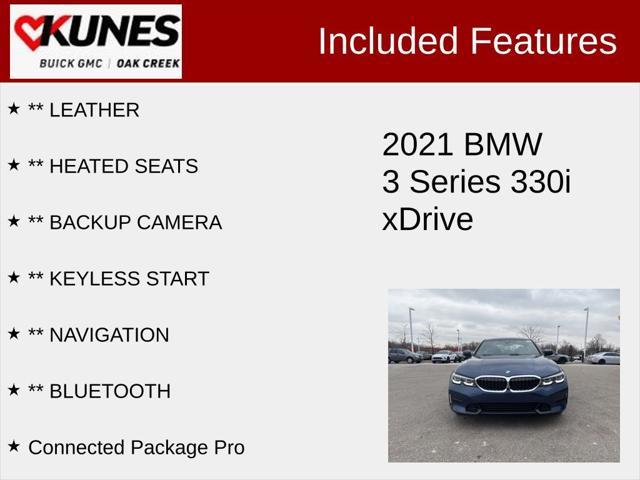 used 2021 BMW 330 car, priced at $25,629