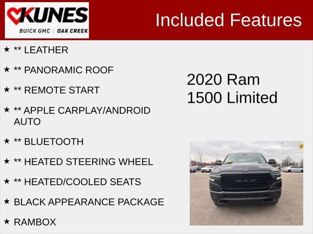 used 2020 Ram 1500 car, priced at $37,995