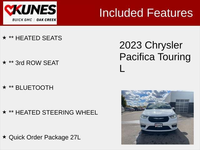 used 2023 Chrysler Pacifica car, priced at $23,622