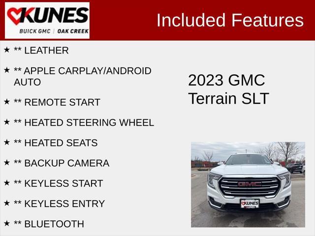 used 2023 GMC Terrain car, priced at $22,525