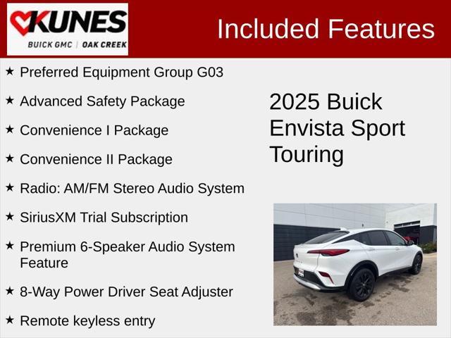 new 2025 Buick Envista car, priced at $27,389