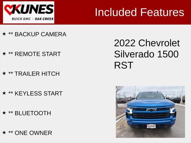 used 2022 Chevrolet Silverado 1500 car, priced at $44,024