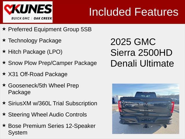 new 2025 GMC Sierra 2500 car, priced at $94,487