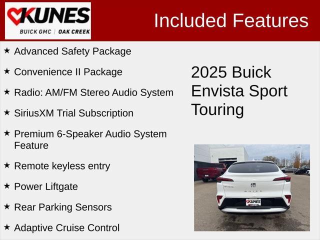 new 2025 Buick Envista car, priced at $26,737