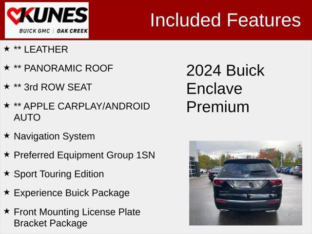 new 2024 Buick Enclave car, priced at $50,856