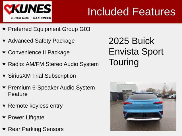 new 2025 Buick Envista car, priced at $27,216