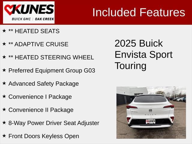 new 2025 Buick Envista car, priced at $28,530