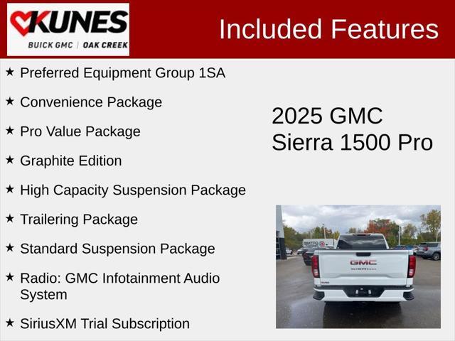 new 2025 GMC Sierra 1500 car, priced at $44,323