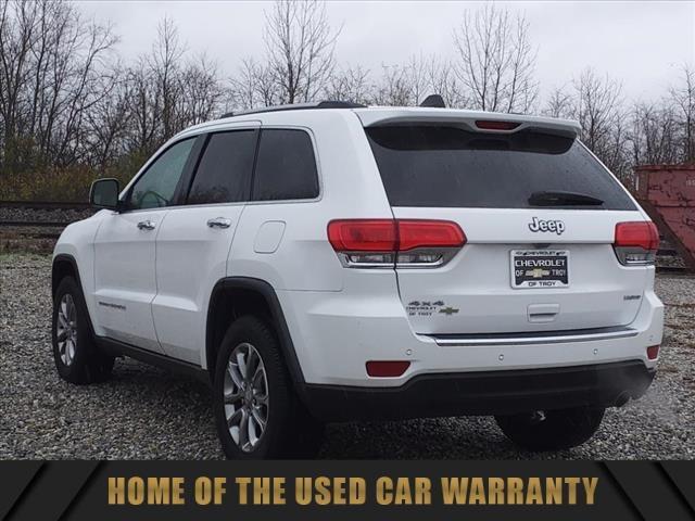 used 2016 Jeep Grand Cherokee car, priced at $16,089