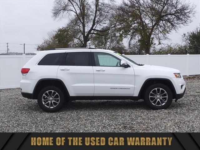 used 2016 Jeep Grand Cherokee car, priced at $16,089