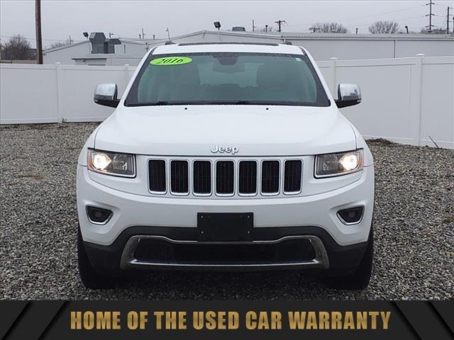 used 2016 Jeep Grand Cherokee car, priced at $16,089