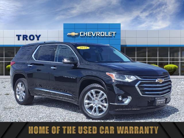 used 2021 Chevrolet Traverse car, priced at $27,695