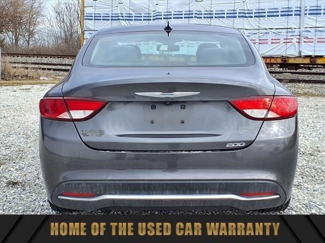 used 2015 Chrysler 200 car, priced at $6,510