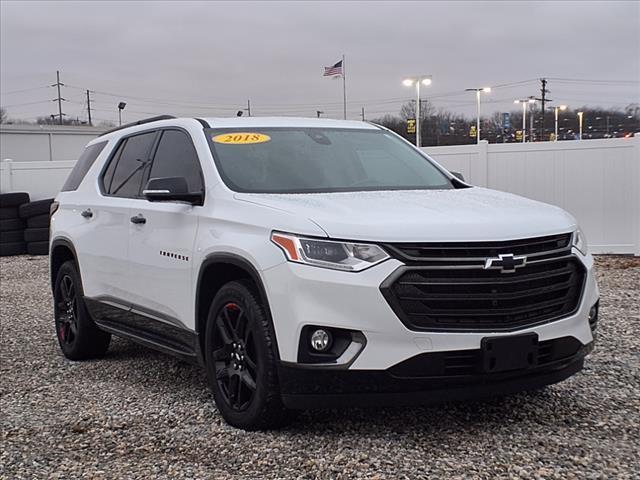 used 2018 Chevrolet Traverse car, priced at $22,018