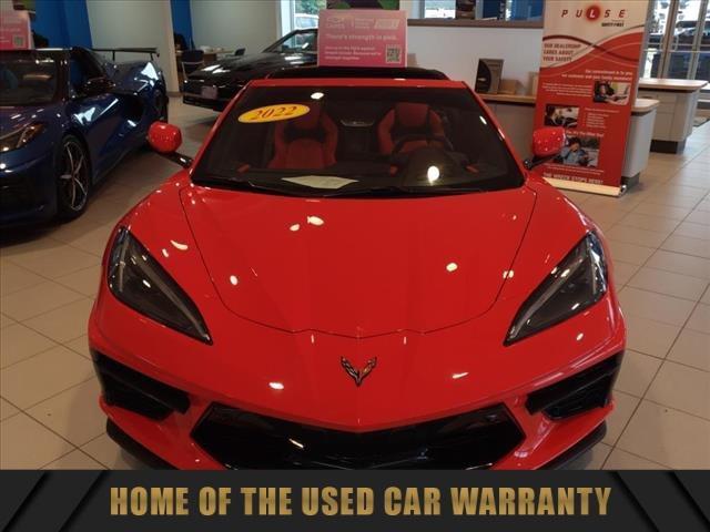 used 2022 Chevrolet Corvette car, priced at $71,135