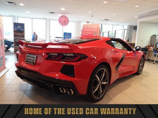 used 2022 Chevrolet Corvette car, priced at $71,135