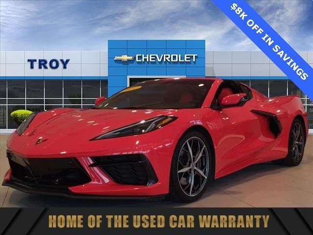 used 2022 Chevrolet Corvette car, priced at $71,135