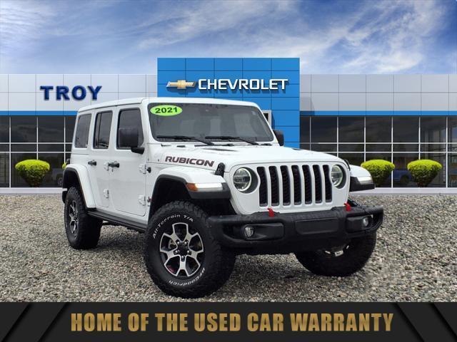 used 2021 Jeep Wrangler Unlimited car, priced at $39,336