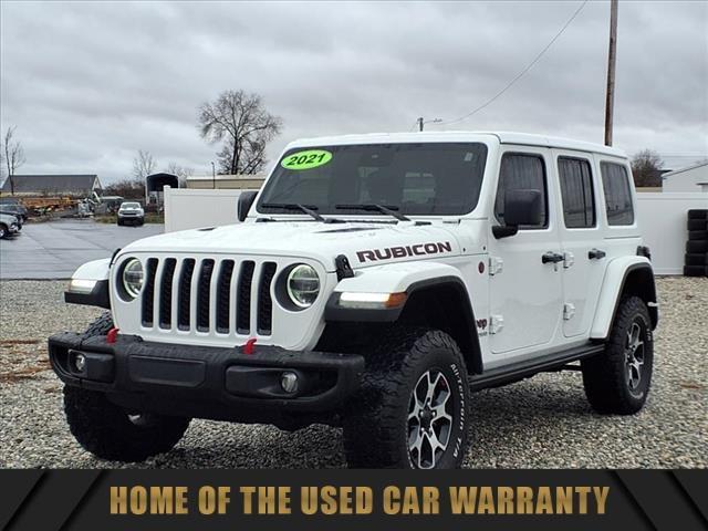 used 2021 Jeep Wrangler Unlimited car, priced at $39,336