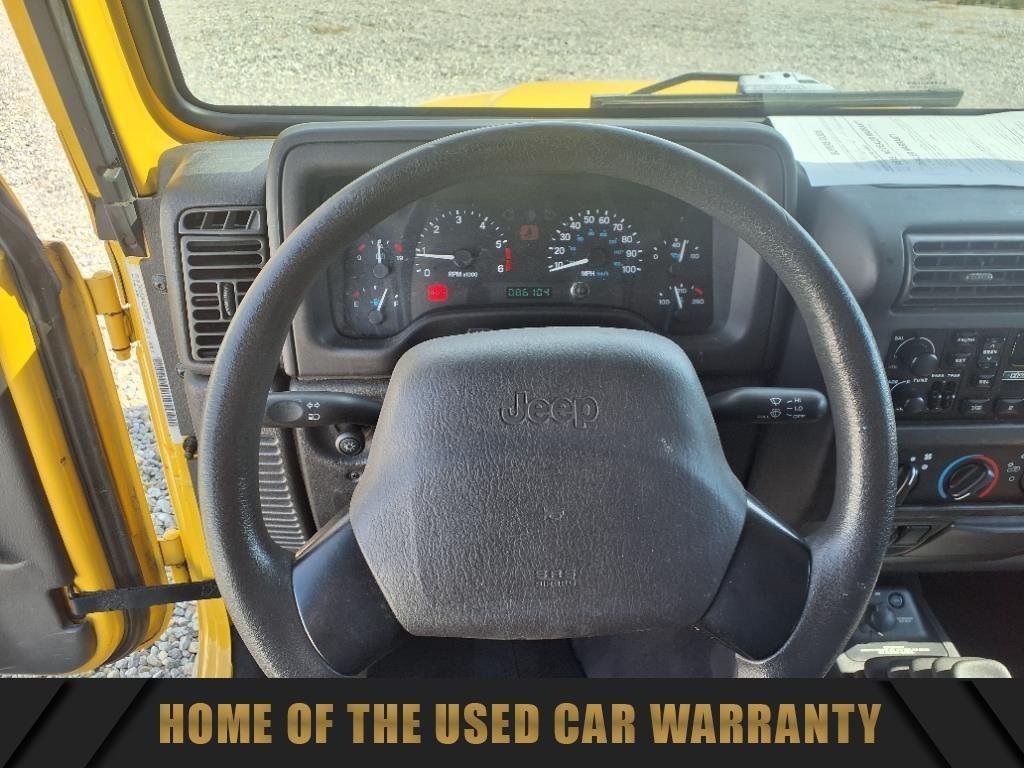 used 2000 Jeep Wrangler car, priced at $9,137