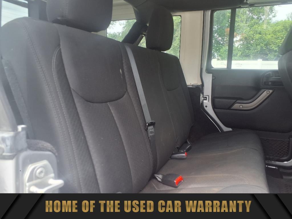 used 2016 Jeep Wrangler Unlimited car, priced at $18,137