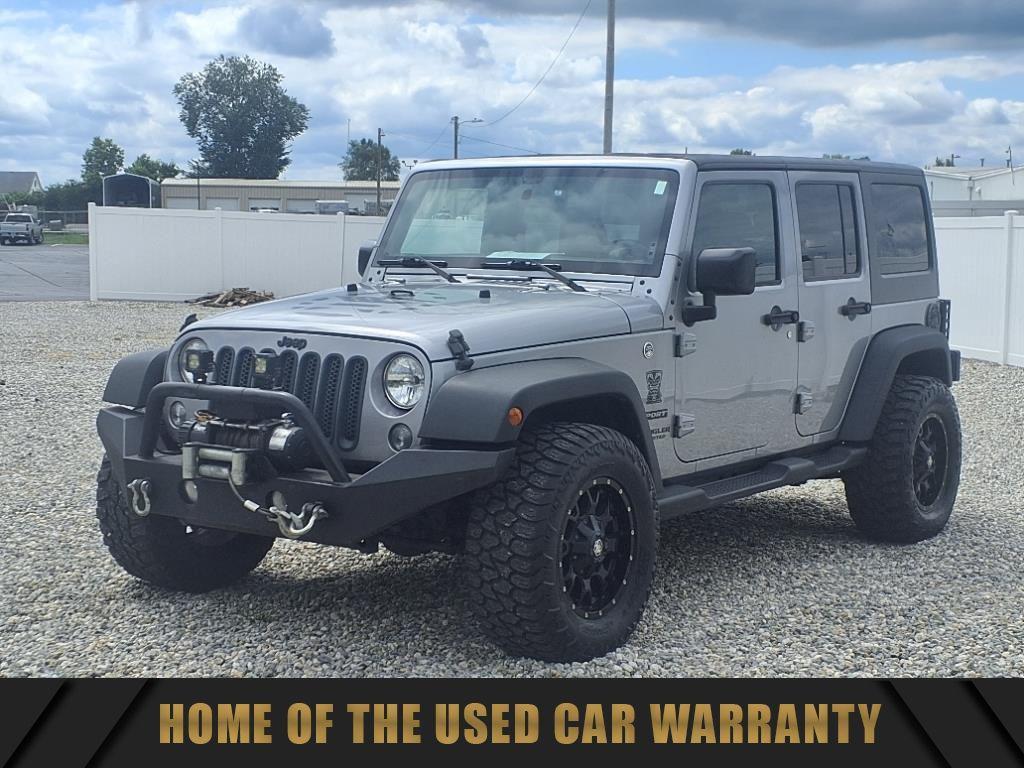 used 2016 Jeep Wrangler Unlimited car, priced at $18,137