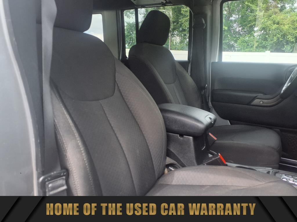 used 2016 Jeep Wrangler Unlimited car, priced at $18,137