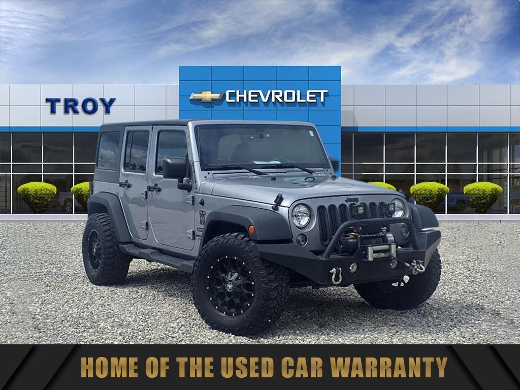 used 2016 Jeep Wrangler Unlimited car, priced at $18,137