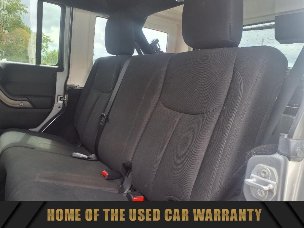 used 2016 Jeep Wrangler Unlimited car, priced at $18,137