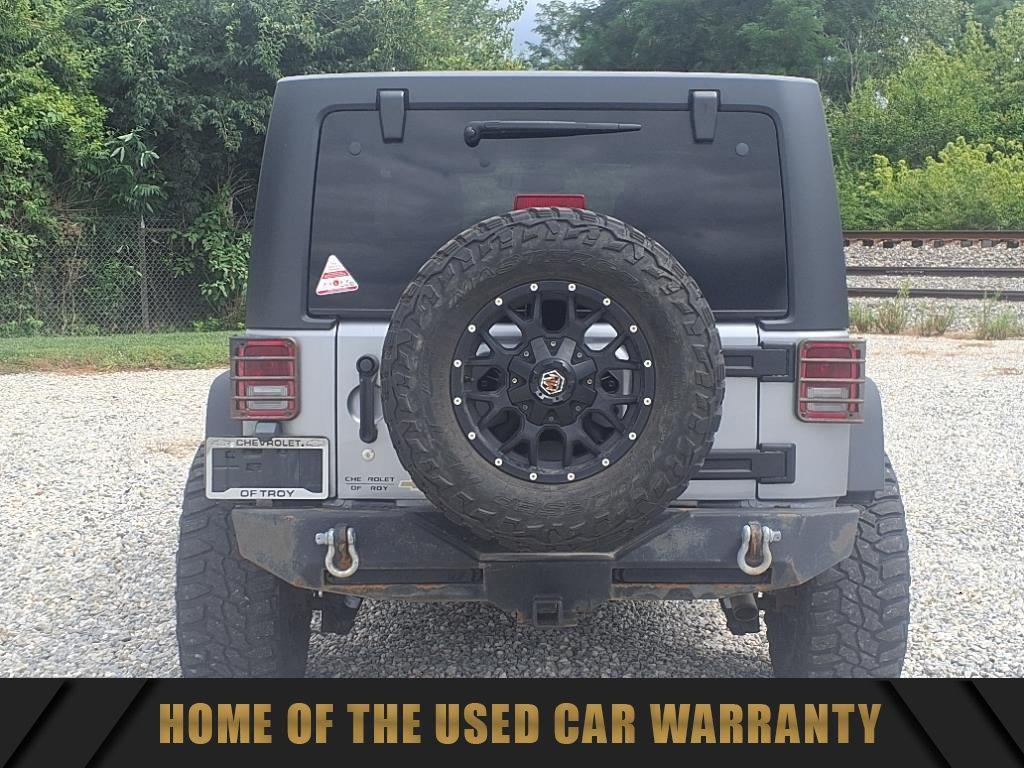 used 2016 Jeep Wrangler Unlimited car, priced at $18,137