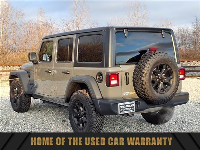 used 2023 Jeep Wrangler car, priced at $33,923