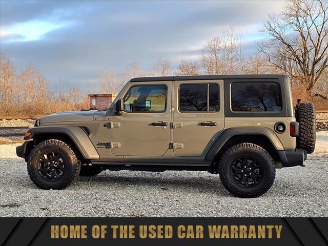 used 2023 Jeep Wrangler car, priced at $33,923