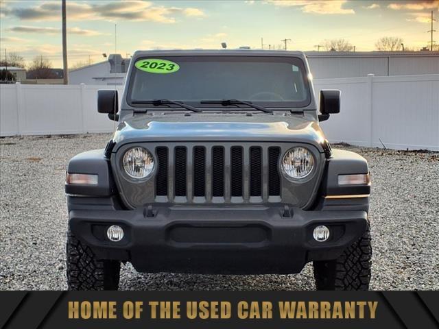 used 2023 Jeep Wrangler car, priced at $33,923