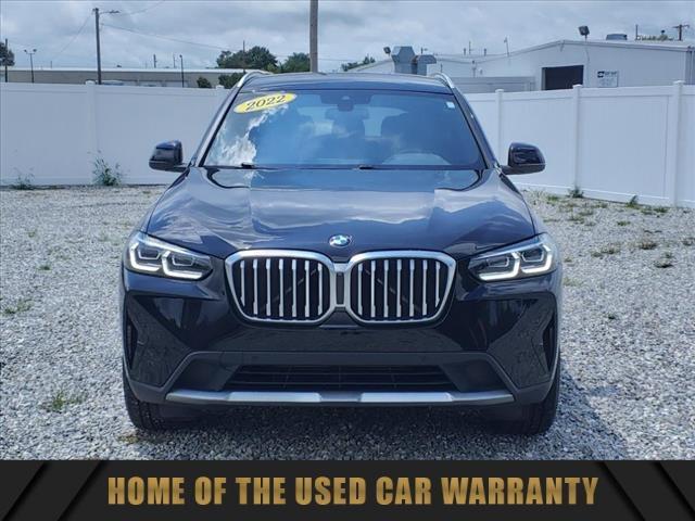 used 2022 BMW X3 car, priced at $31,281