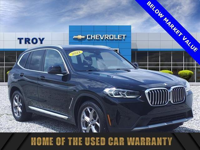 used 2022 BMW X3 car, priced at $31,281