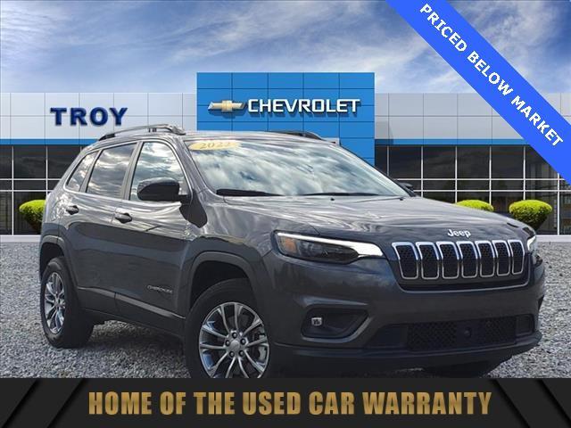 used 2022 Jeep Cherokee car, priced at $22,480