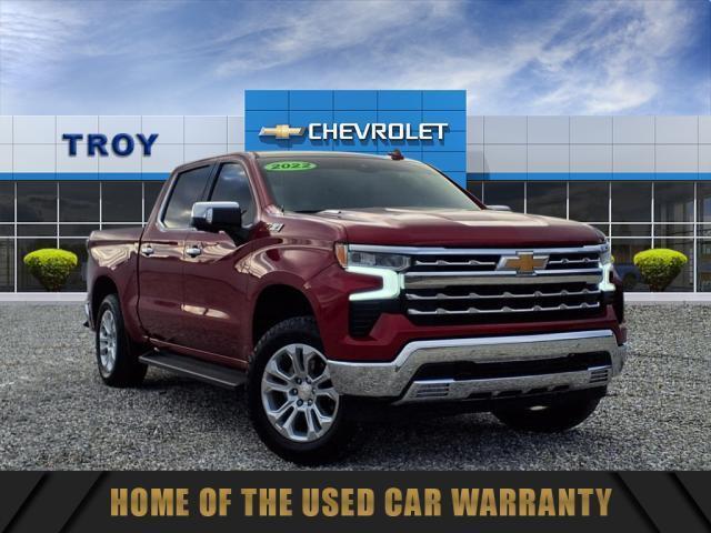 used 2022 Chevrolet Silverado 1500 car, priced at $44,343