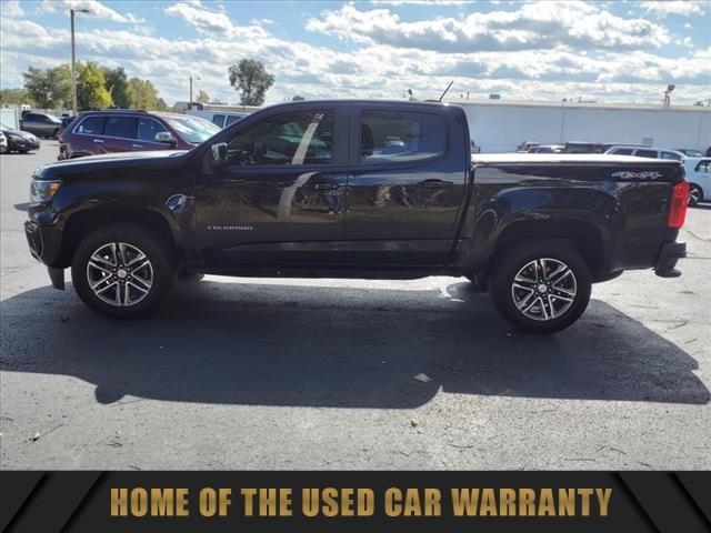 used 2021 Chevrolet Colorado car, priced at $23,089