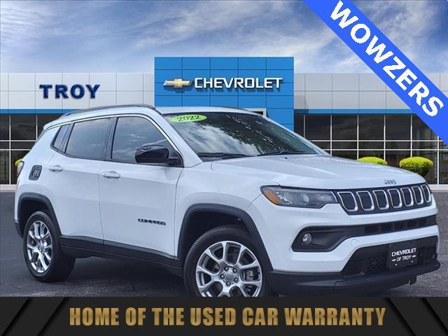 used 2022 Jeep Compass car, priced at $23,065