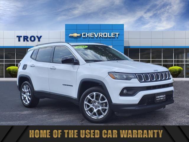 used 2022 Jeep Compass car, priced at $22,067