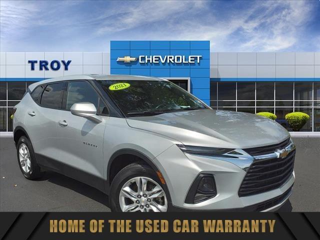 used 2021 Chevrolet Blazer car, priced at $23,624