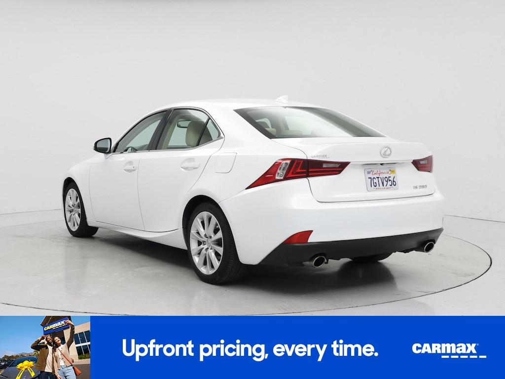 used 2015 Lexus IS 250 car, priced at $21,599