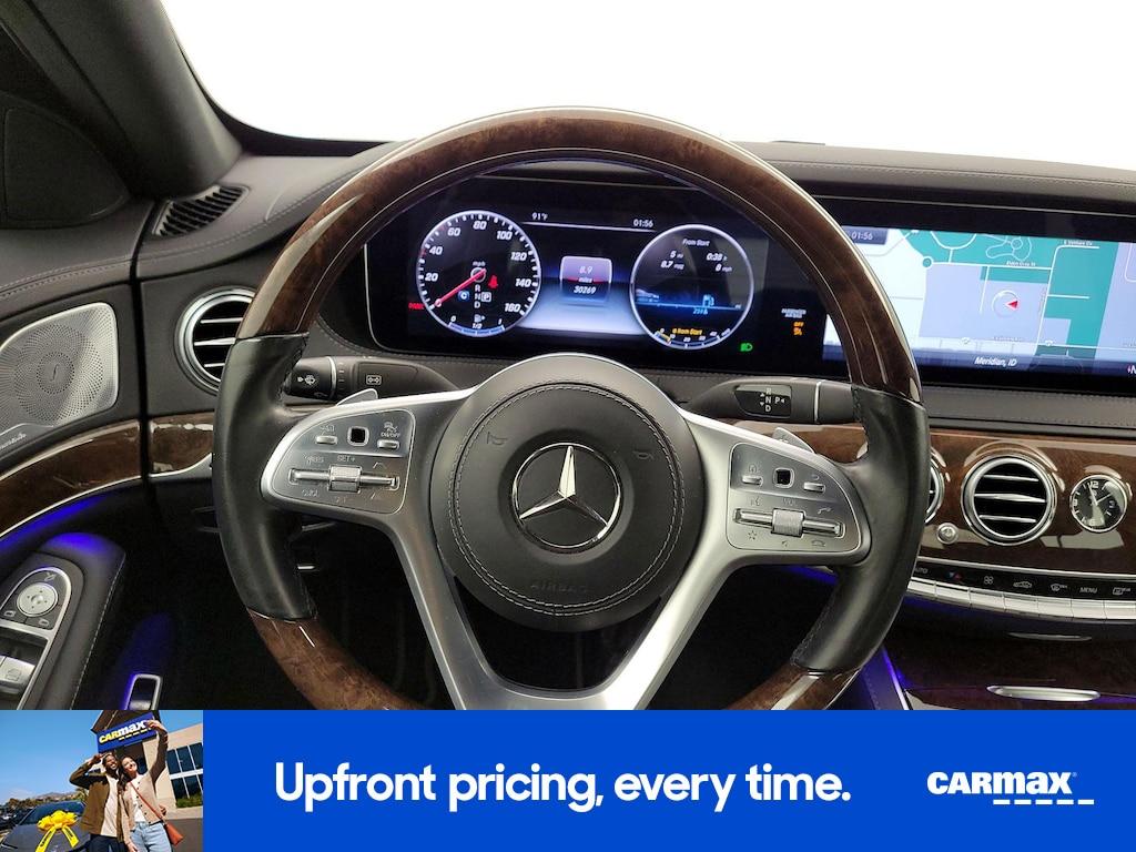 used 2018 Mercedes-Benz S-Class car, priced at $39,998