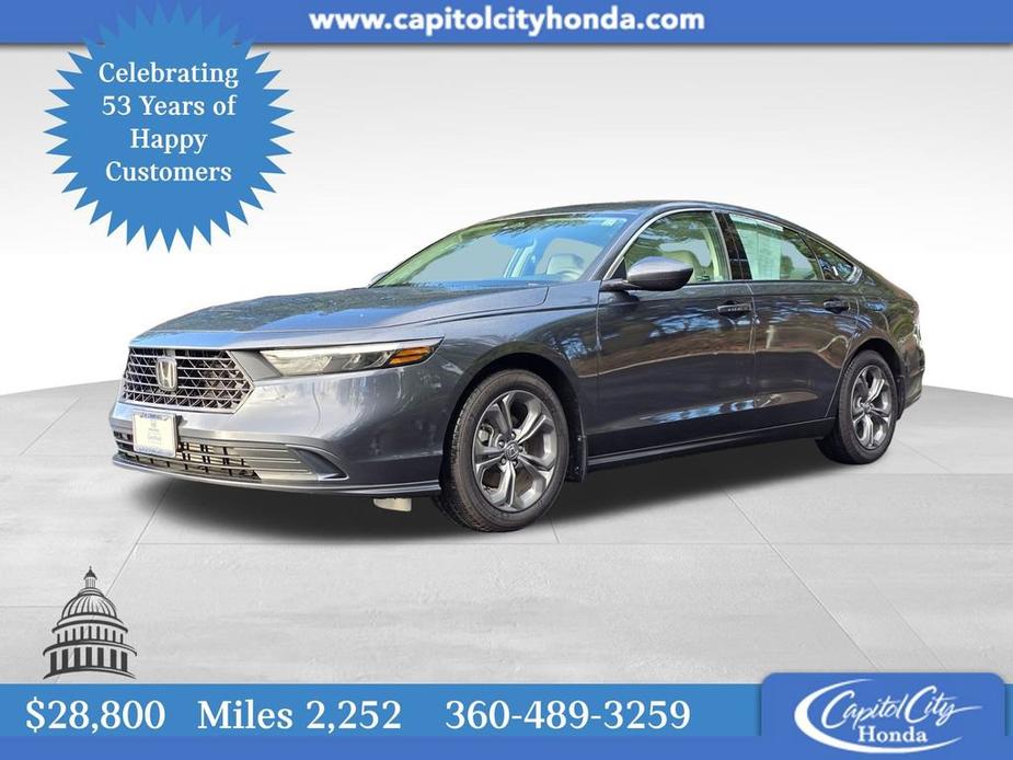 used 2024 Honda Accord car, priced at $28,800