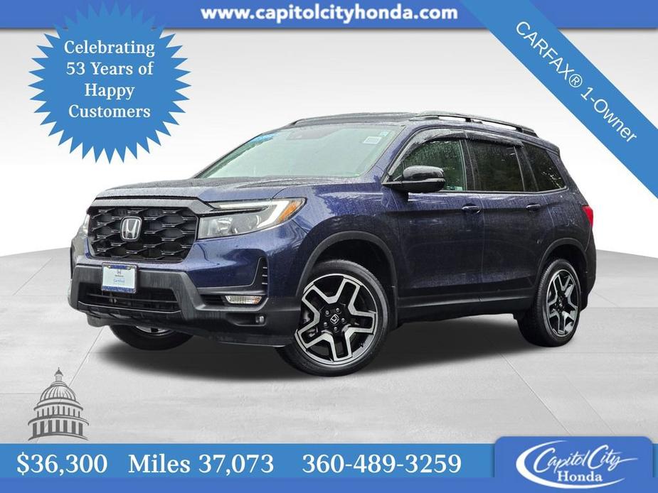 used 2022 Honda Passport car, priced at $36,300